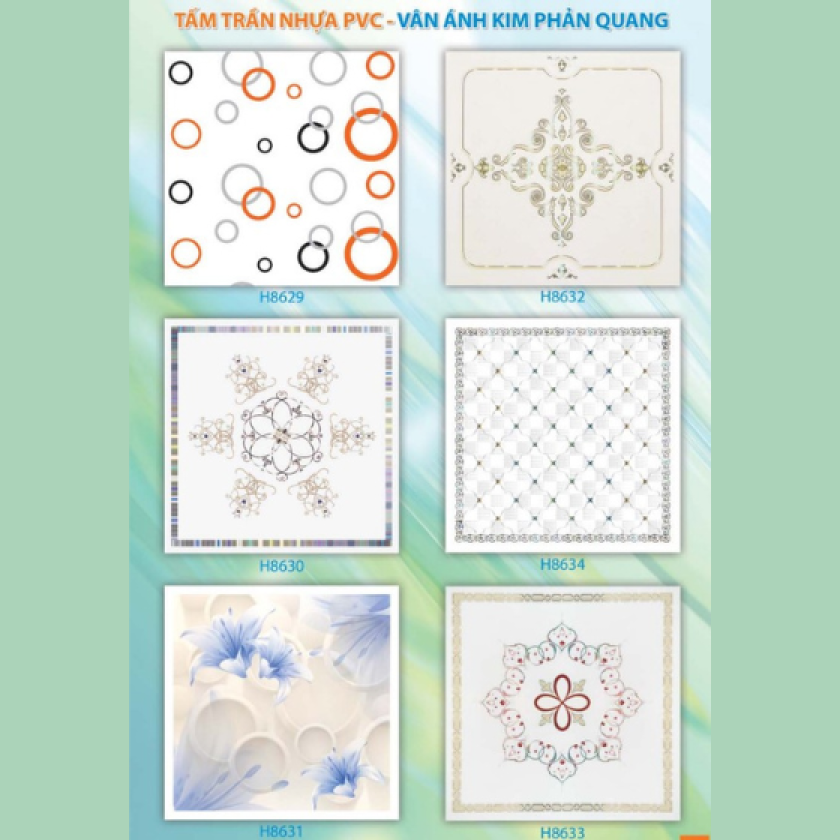 TẤM TRẦN NHỰA PVC - (H8617-H8640)