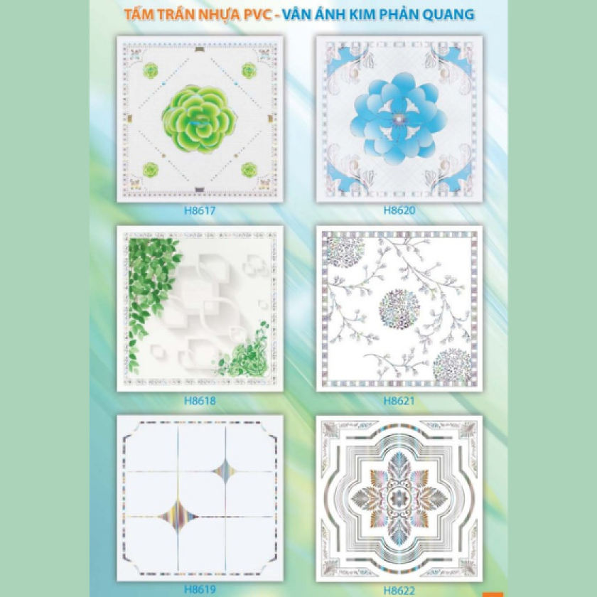 TẤM TRẦN NHỰA PVC - (H8617-H8640)