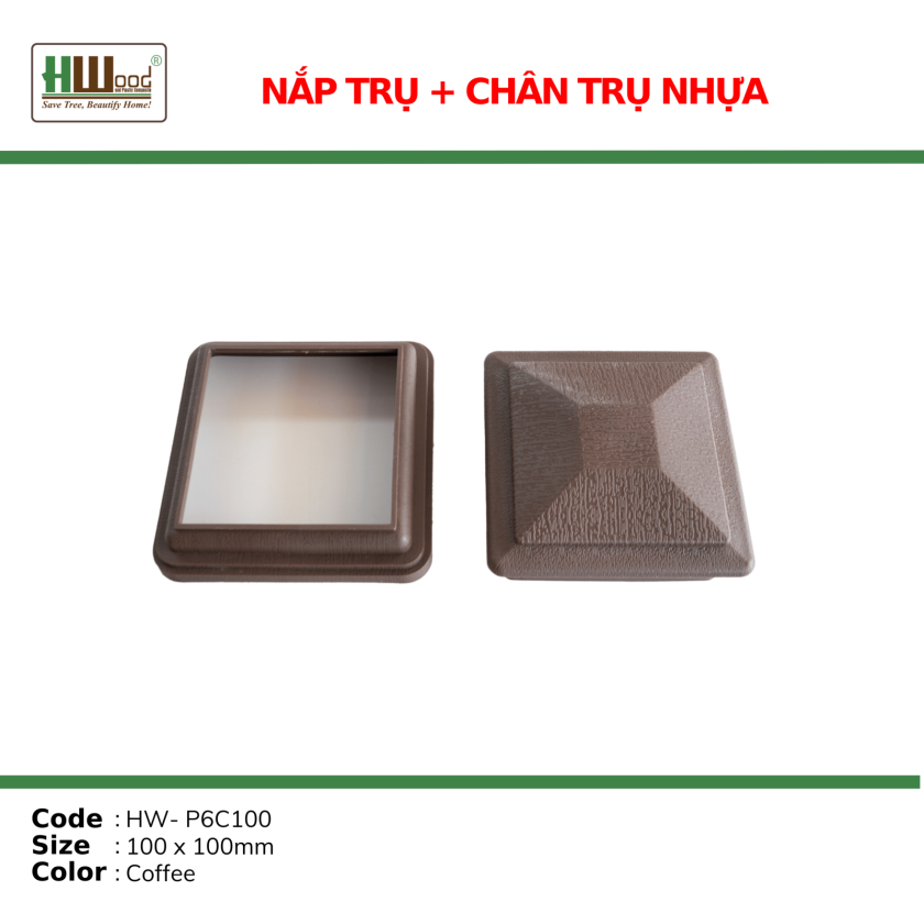 NẮP CHÂN TRỤ 100