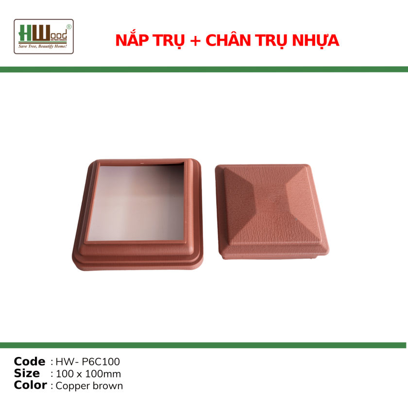 NẮP CHÂN TRỤ 100