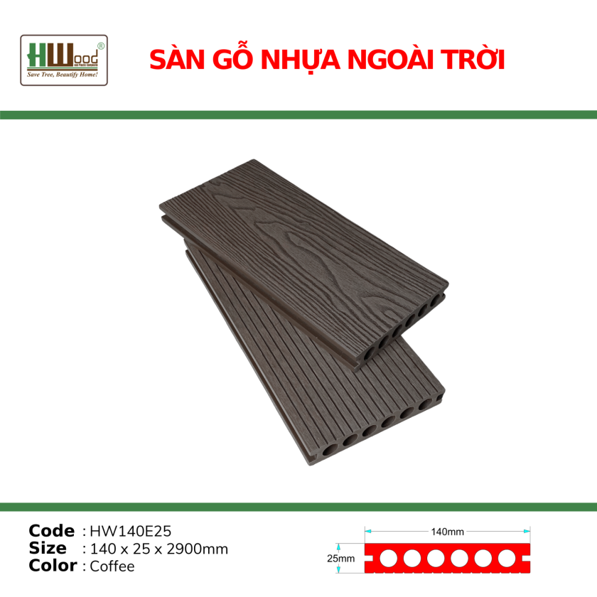SÀN 3D COPPER BROWN