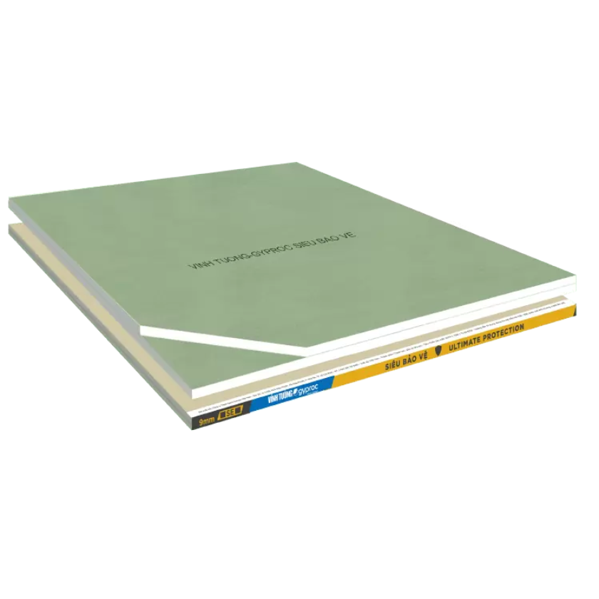 TẤM THẠCH CAO SIÊU BẢO VỆ VĨNH TƯỜNG - GYPROC (CAO CẤP)