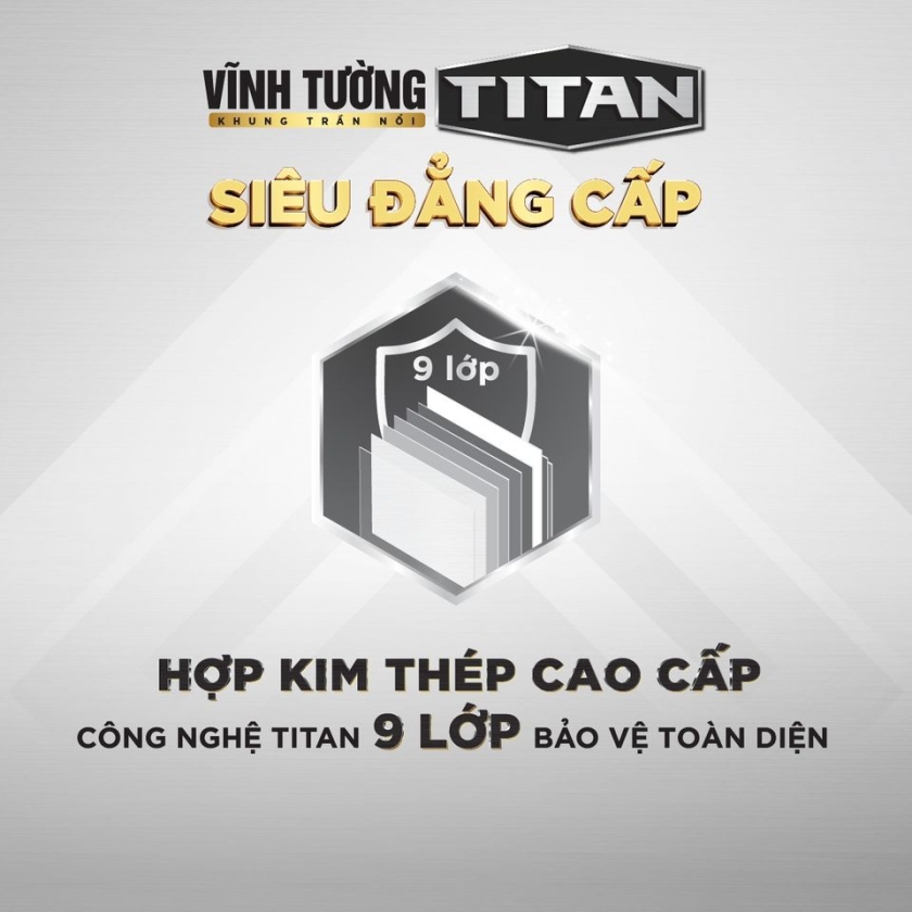 KHUNG TRẦN NỔI VĨNH TƯỜNG TITAN SIÊU ĐẲNG CẤP