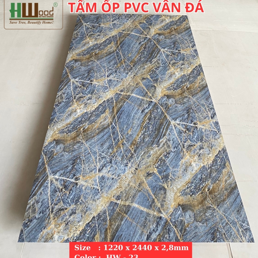 TẤM ỐP PVC VÂN ĐÁ